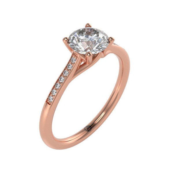 Diamantovy zasnubny prsten 0.5 ct